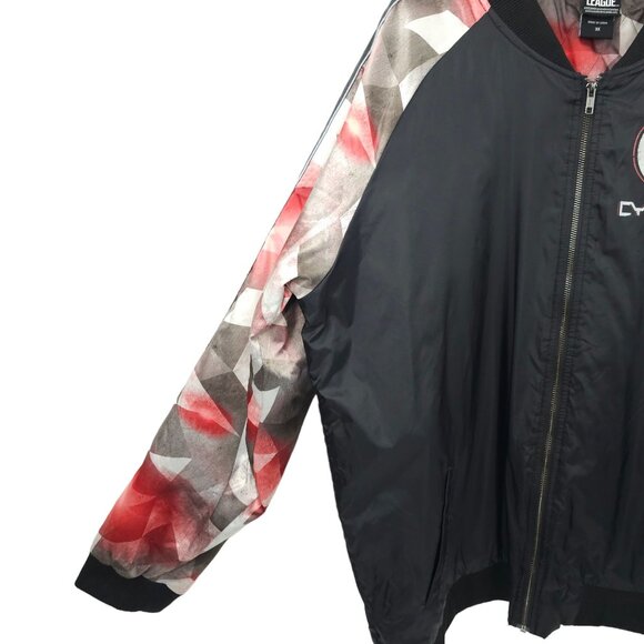 Justice League Cyborg Bomber Jacket Mens Size 3X Hot Topic Limited Edition - Picture 15 of 16